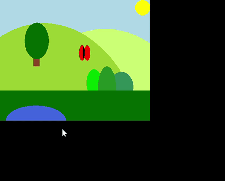 Python animated perspective assignment screenshot