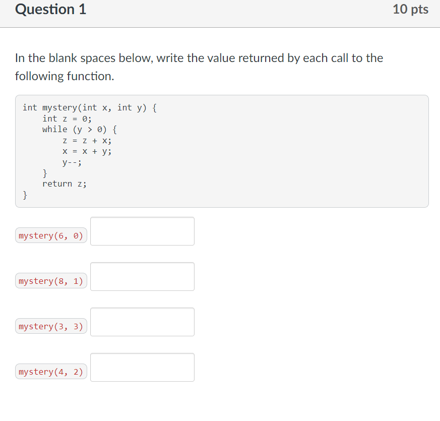 quiz screenshot